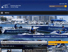 Tablet Screenshot of myboat.net.au